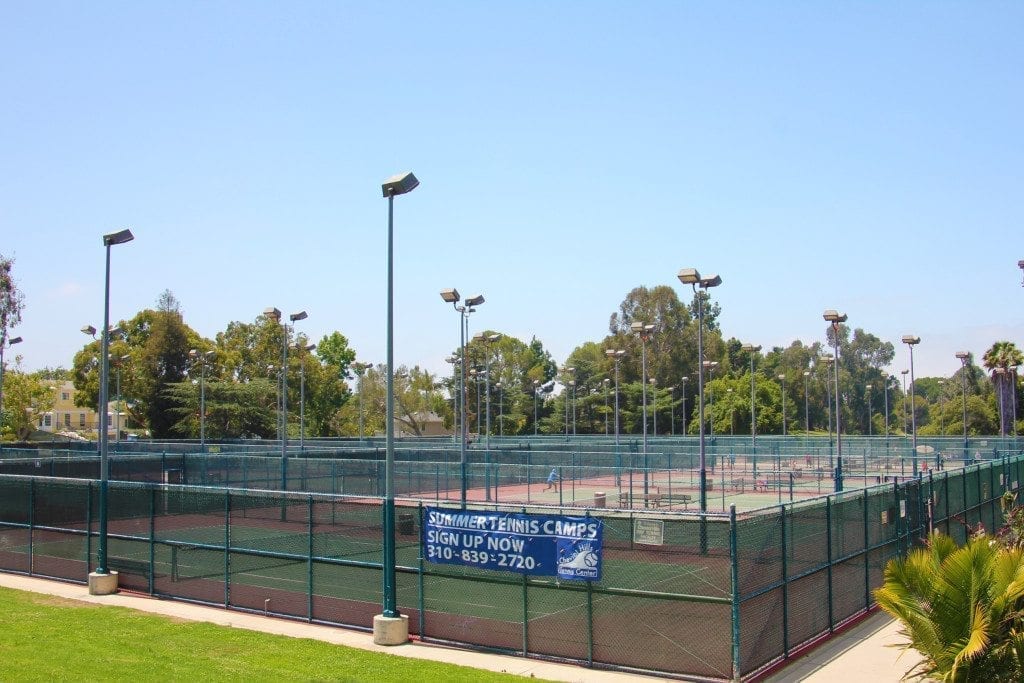 tennis courts, cheviot hills, Los Angeles